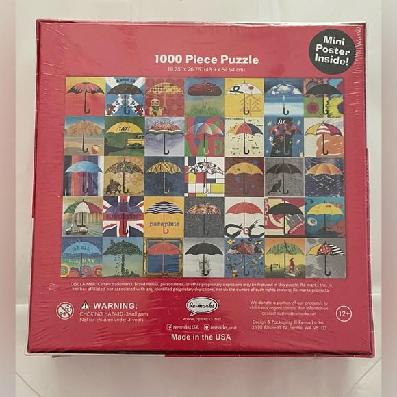 Rainy Day 1000 piece puzzle. New in package. - Picture 2 of 10